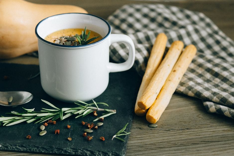 Velouté de butternut au lait de coco : douceur et chaleur dans un bol